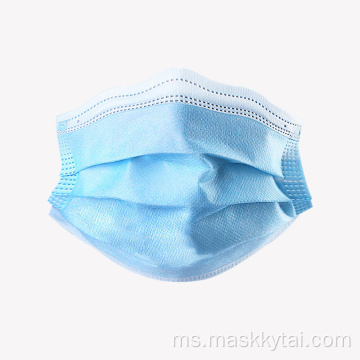 Anak Masker Wajah Disposable Protect Dust 3ply